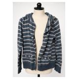 Vans Striped Hooded Cardigan Jacket Lg
