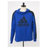Adidas Blue Cotton Hooded Pullover XL (18/20)