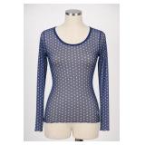 Jenna Ushkowitz Collection Wallflower Mesh Top Med