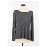 White House Black Market Striped Top XL