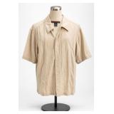 Drill 65/35 Rayon Polyester Short Sleeve Shirt Sm