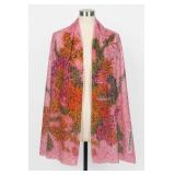 BENETON Multicolor Patterned Scarf