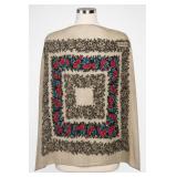 Jones New York Floral Pattern Scarf