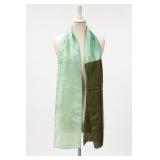 Green Ombre Silk Scarf
