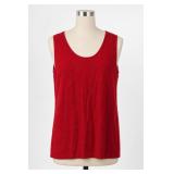 Neiman Marcus Silk Cashmere Sleeveless Top Lg