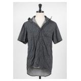 Kenneth Cole Reaction Paisley Button-Up Shirt L