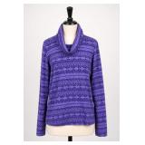 Columbia Sportswear Purple Fleece Pullover Med