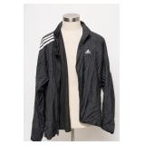 Adidas Black Three-Stripes Track Jacket