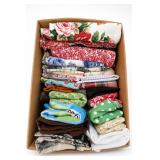 Assorted Floral & Patterned Fabric Lot