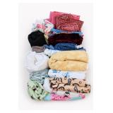 Assorted Fabric Bundle in Storage Bin