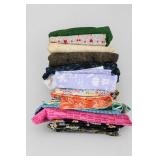 Assorted Patterned Fabric Scraps Lot