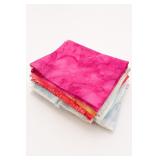 Assorted Floral Fabric Pieces Lot