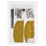 Art Theory Rainbow Feather Night Yardage 2.72