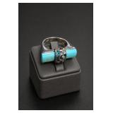 Sterling Silver Ring, Size 8