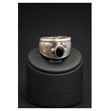James Avery Christina Sterling Silver Onyx Ring
