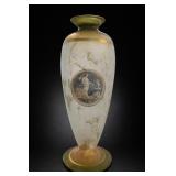 Limoges St. Martin Venus Frosted Glass Vase
