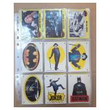 1989 PEEL Batman Movie Trading Card Set