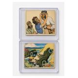 1941 Gum, Inc. Uncle Sam Cards 76 & 114 Set