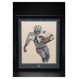 1984 Don Perkins Dallas Cowboys Framed Print