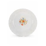 Macbeth Evans Chinex Classic Bouquet Chop Plate