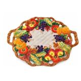 Fitz And Floyd Classics Handmade China Tray