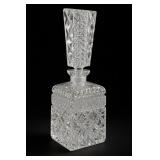 Lausitzer Cut Lead Crystal Perfume Bottle