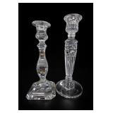 2pc Crystal Candlesticks