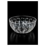 Pyrex Sculptured Teardrop Clear Glass Bowl