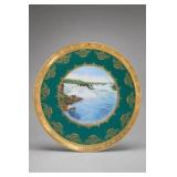 Western Germany General View Niagara Falls Plate