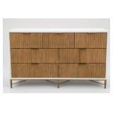 Larsen White & Natural Dresser