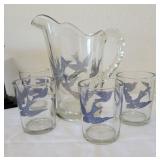 Hazel Atlas beverage set