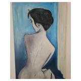 "Seated Nude"