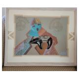 Signed Navajo Sand Painting