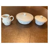 Longaberger covered dishes
