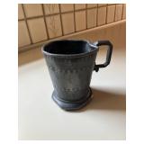 Antique pewter mug