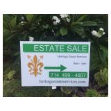 50% OFF MOST ON SUN ! Fantastic Fullerton Estate Sale - By Heritage 