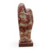 Robert Dale Tsosie Navajo Alabaster Sculpture Modernist Embracing Figures