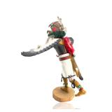 Hopi Larson Onsae Sr. Signed Eagle Dancer Kachina Doll, Vintage 1978