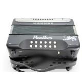 Hohner Panther Diatonic Button Accordion GCF Key Matte Black