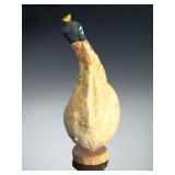 Jessica Ramson Signed Studio Art Glass Figurine 2013 Abstract Sculpture