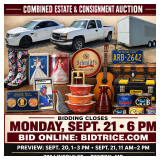 9/21/26 - Combined Estate & Consignment Auction