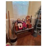 vintage bench & Misc