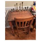 vintage school desk