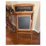 vintage student easel
