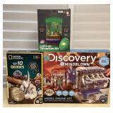 TTM020 Three Fun & Educational Activity Kits For Kids New