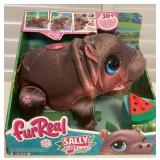 TTM021 Fur Real Sally The Silly Hippo New