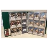 TTM040 Binder Full Of Over 500 Star Wars Trading Cards 