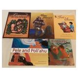 TTM043 Five Children’s Hawaiian Legends, Folklore & Fable Hardcover Books 