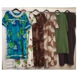 TTM061 Six Vintage Women’s Dresses