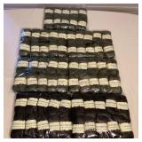 TTM062 Forest Green & Black Short Lash Fuzzie Yarn New